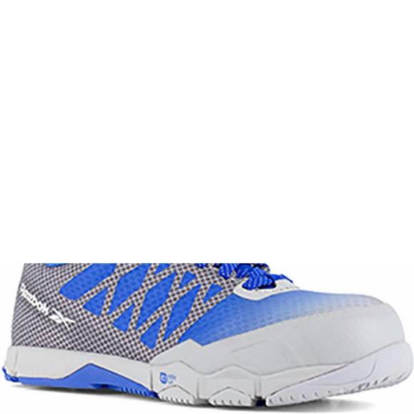 NEW REEBOK WORK women's work shoe in grey/blue - Picture 1 of 2